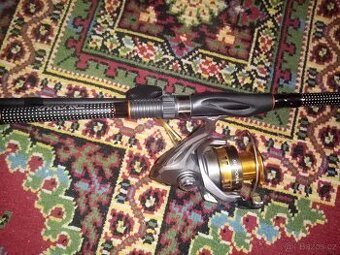 Vláčka daiwa s navíc shimano