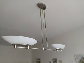 Dvouramenný lustr + nástěnná lampička - 1