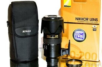 Nikon AF-S 70-200mm f/2,8G ED VRII TOP STAV