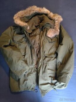 BUNDA PARKA M65 OLIVE XL CELOROČNÍ KOMPLET