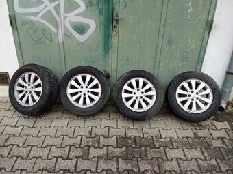 Sada alu kola na Subaru letní 4x195/65/15 , cena za sadu