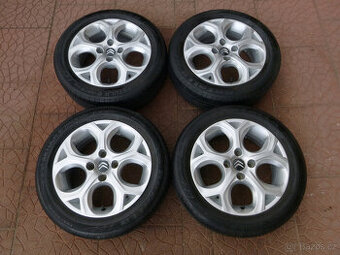 Letní sada alu originál Citroen 4x108 6Jx16 ET22 9687753077