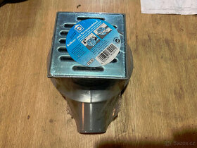 Podlahová vpust 100 x 100 mm s vodorovným odtokem DN50