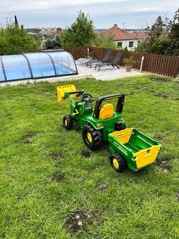 Detsky šlapaci traktor John Deere - 1