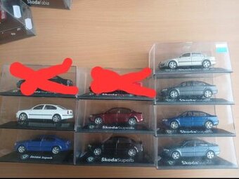 Škoda superb 1 kaden 1:43 Původní série