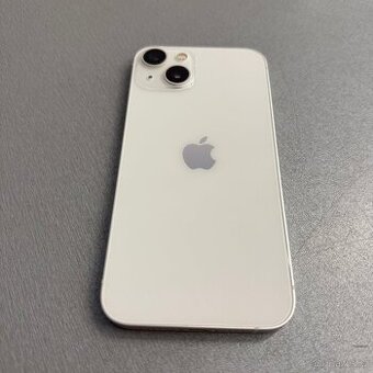 iPhone 13 128GB bílý, bez škrábance, záruka