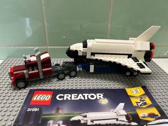 LEGO CREATOR - Převoz raketoplánu - 31091