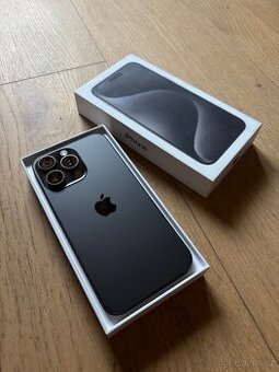 Apple iPhone 15 Pro Max 256GB černý