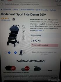 Kočárek sporťák