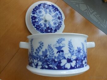 RETRO polévková mísa pr.22cm JOSEFÍNA - Loučky - má oťuky