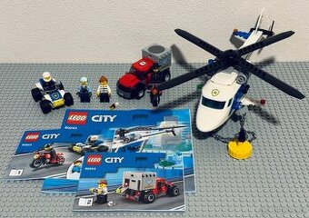LEGO City 60243 - Pronásledování policejním vrtulníkem