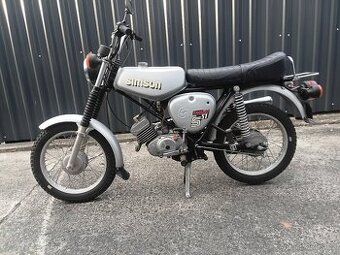 Simson S 51 Enduro originál 1985 najeto jen 1860km