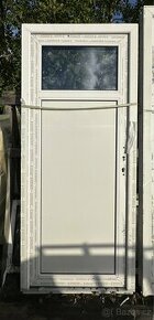 Plastové dvere vstupní 3 sklo, 920x2120