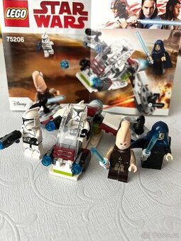 Lego Starwars 75206 Bitevní balíček Jediů a klonových vojáků