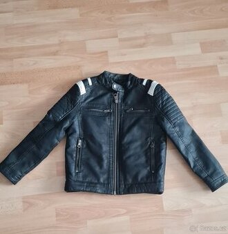 Chlapecká koženková bunda vel.140