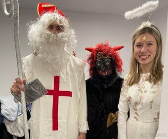 Mikuláš, čert a anděl