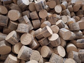 Prodám dřevěné brikety z tvrdého a vysušeného dřeva