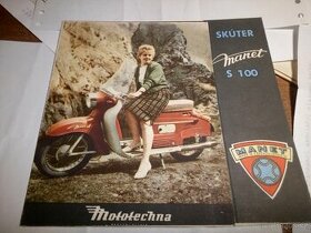 Manet S 100-orig. prospekt-Mototechna