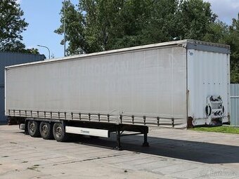 Krone SD, STANDARD, 36 TUN, 34 PALET, TŘÍSTRANNÁ SHRNOVACÍ P