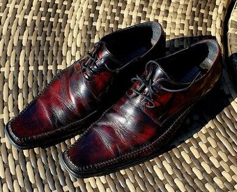 Celokožené  polobotky  CONHPOL vel. 42