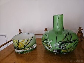Sbírám STARÉ VÁZY, RETRO FIGURKY, HUTNÍ SKLO, PORCELÁN