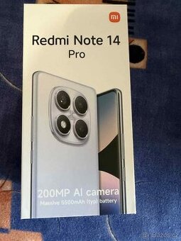 Xiaomi REDMI NOTE 14 PRO 256GB . NOVÝ