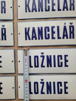 Cedule smaltovana originál staré smaltované cedule