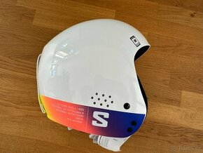 lyžařská helma Salomon S/Race Fis Injected Jr Whit