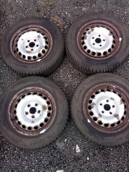 Zimní sada kol 5x112 vč. pneu. Barum 195/65 R 15