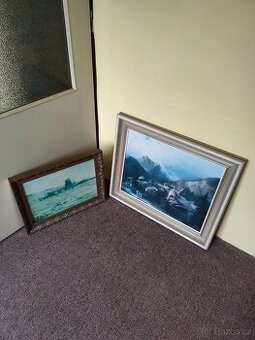 Obrazy, reprodukce - 2ks