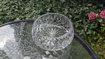 Křišťálová broušená mísa (2)
