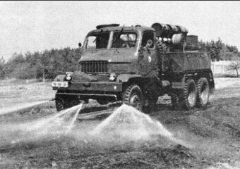 Praga V3S ARS12-M automobil rozstřikovací