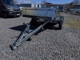 Přívěsný vozík 252x130cm, sklopný, 750kg,130km/h