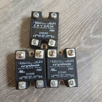 Polovodičová relé Crydom SSR – D1D40 a D06D60