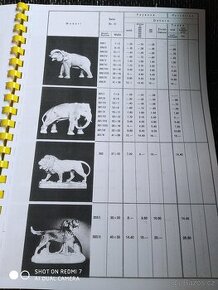 Royal Dux - meziválečný černobílý katalog