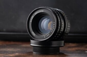 Helios 44-2 58mm f/2 M42 BELOMO – azbuka, špičkový stav