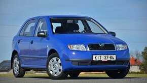 Koupím ŠKODA FABIA I - zachovalá a málo km