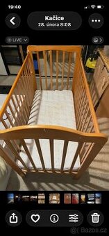 Postýlka s vybavením