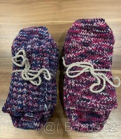 Pletené ponožky z ponožkové příze