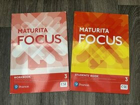 Učebnice a pracovní sešit Maturita FOCUS 3