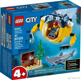 LEGO® City 60263 Oceánská miniponorka - 1