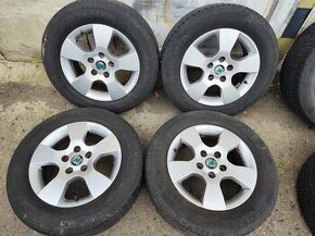 15"letní alu sada Helios 5x112 origo Škoda Octavia 2 Golf