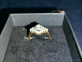 Zlaty damsky prsten Diamanty Vaha 2,837 g - 1