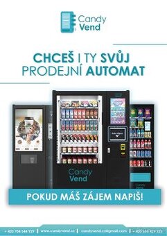 Prodej vendingových automatů - Candy Vend s.r.o