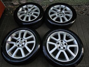 ALU letní kola Škoda 5x112 R17 Yeti Spitzberg
