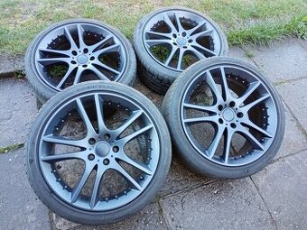 Obutá Alu kola 18ky 5x112 AUDI VW ŠKODA SEAT FORD - dobírka