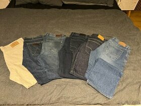 džíny WRANGLER, WD, PIONIER