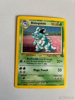 NIDOQUEEN JUNGLE HOLO VINTAGE KARTA POKEMON