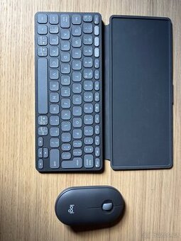 Logitech Keys To Go 2  + Logitech Peble 2