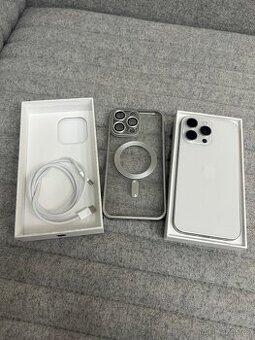iPhone 15 Pro Max 256 GB Bílý Titanium